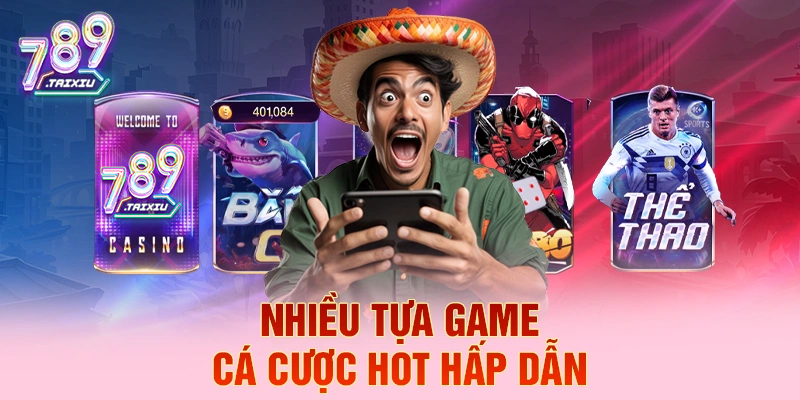Đa dạng game cá cược tại Debet